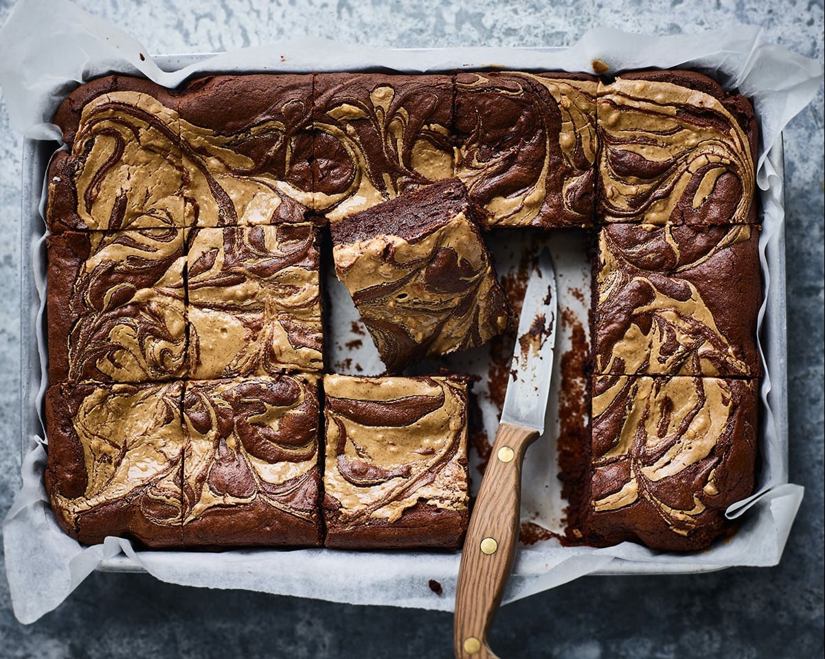 Peanut Butter Brownies