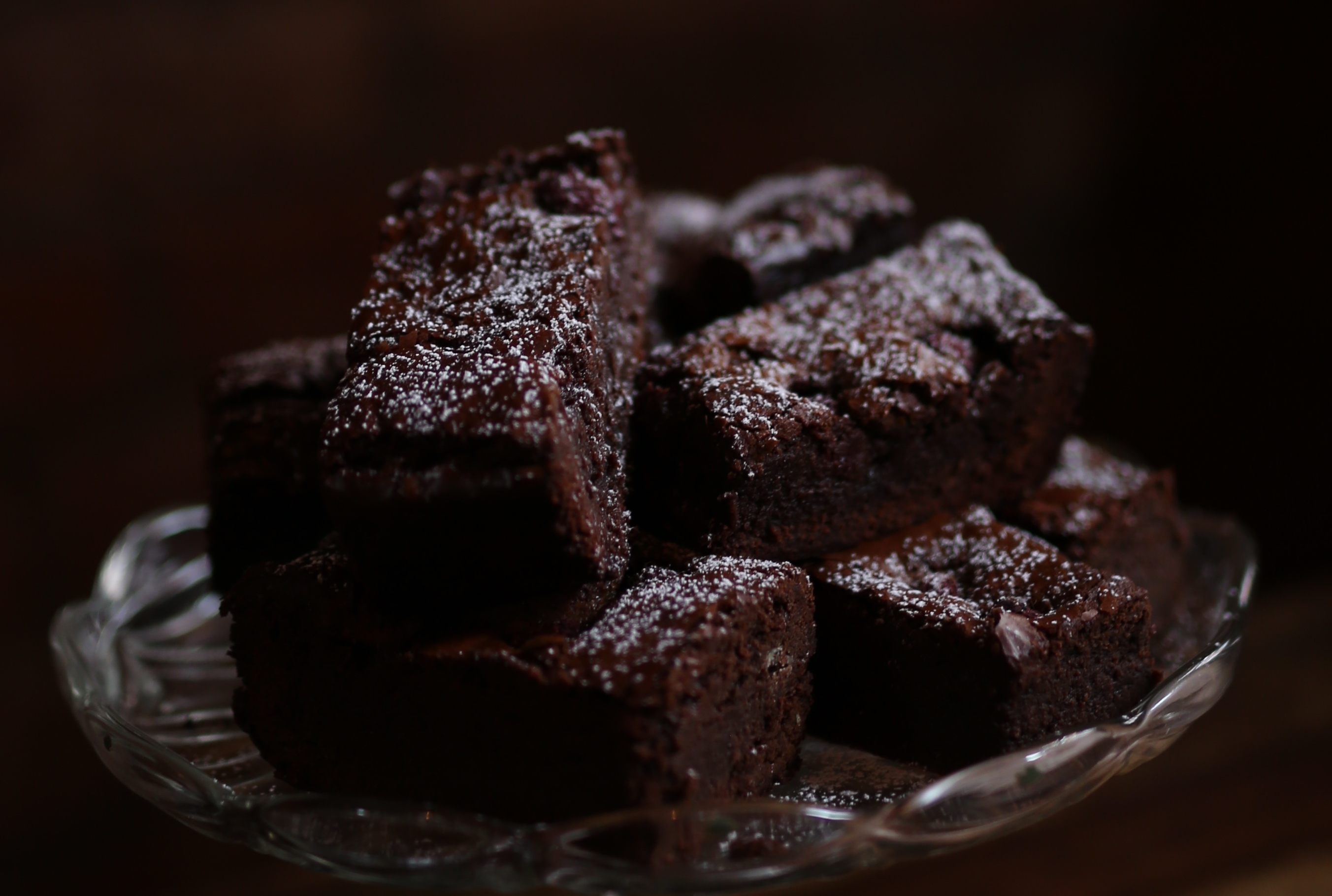Dark Chocolate & Raspberry Brownies